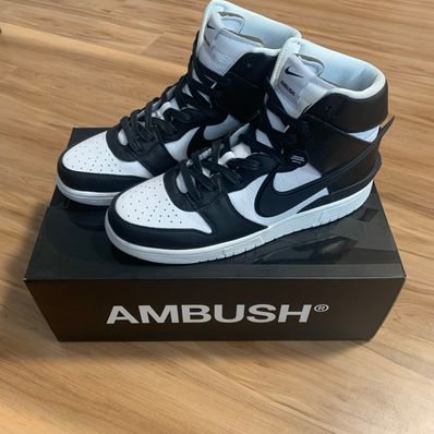 AMBUSH × Nike Dunk High "Black"