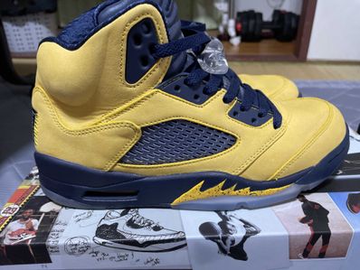 NIKE AIR JORDAN 5 "MICHIGAN"