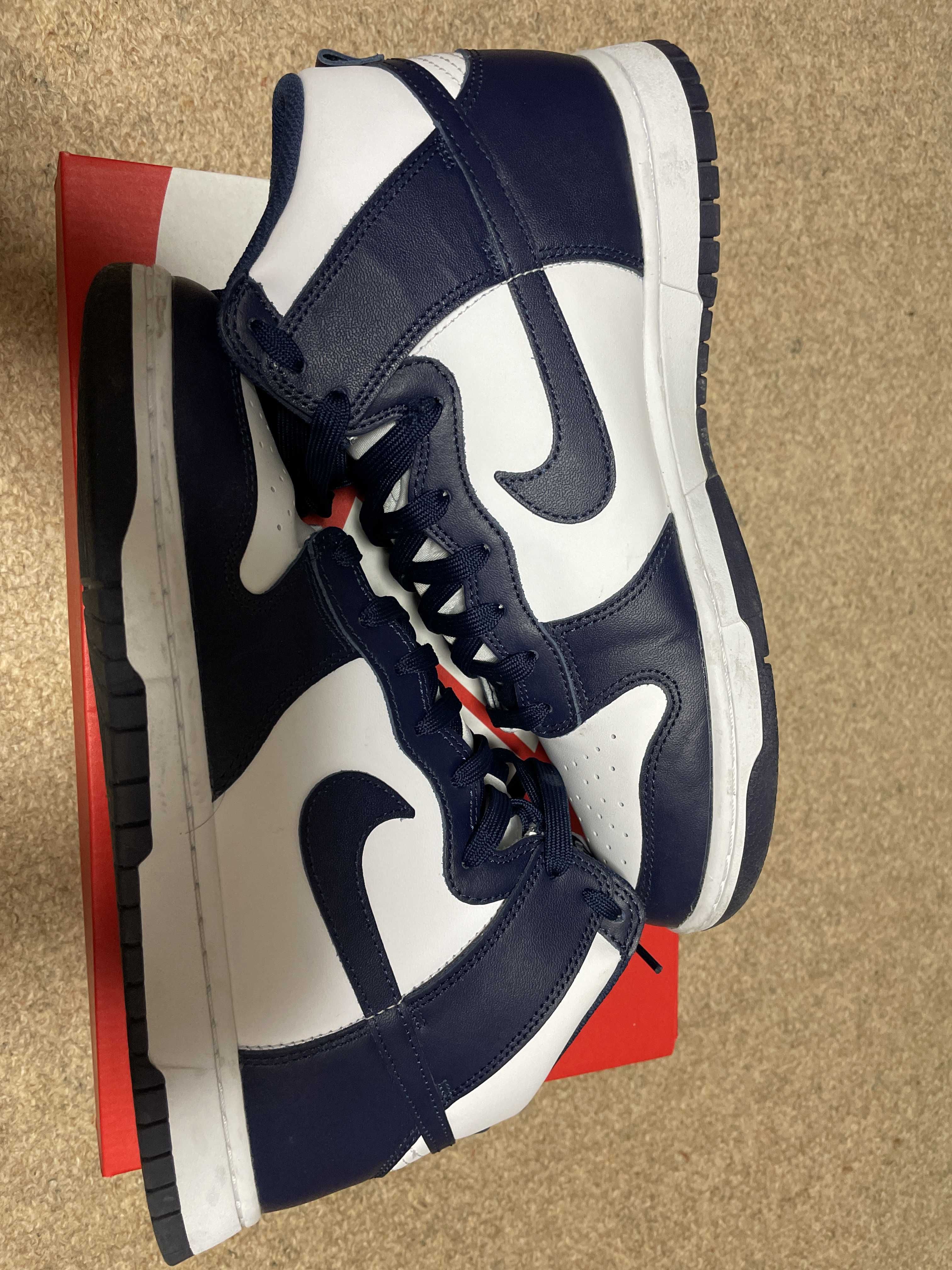 Nike Dunk High "Championship Navy"