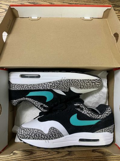 atmos × Nike Air Max 1 Premium Retro "Elephant/Safari" (2017)