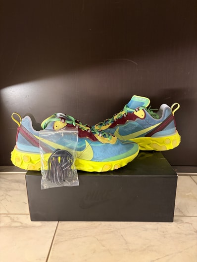 UNDERCOVER × Nike React Element 87 "Blue/Yellow"