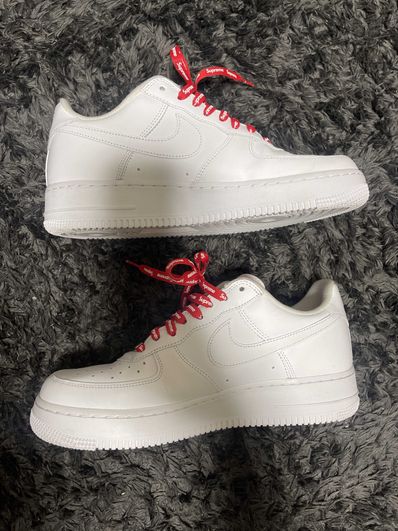 Supreme × Nike Air Force 1 Low "White"