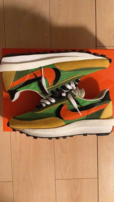 sacai × Nike LDV Waffle "Green"