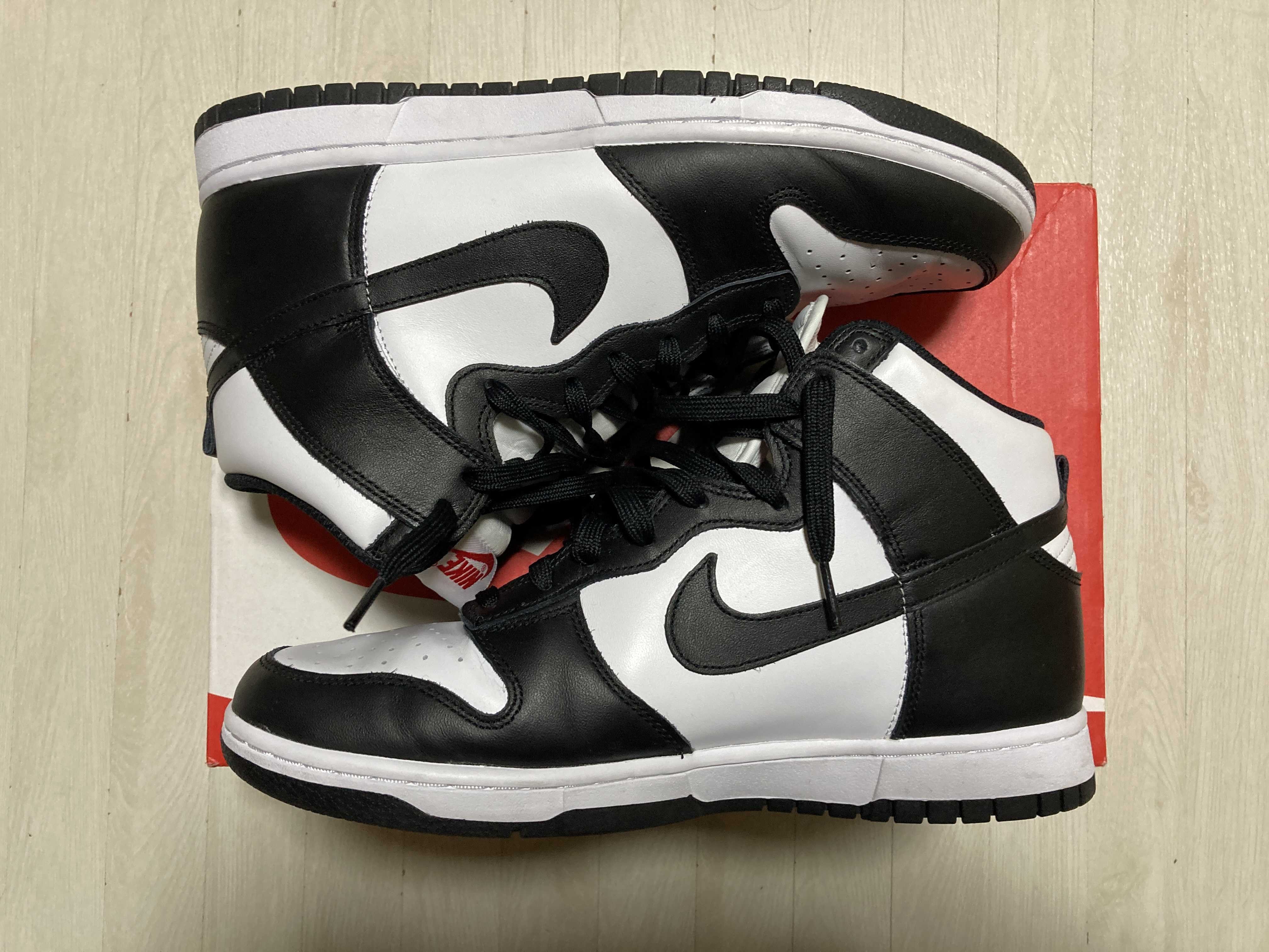 Nike Women's Dunk High "Black and White"