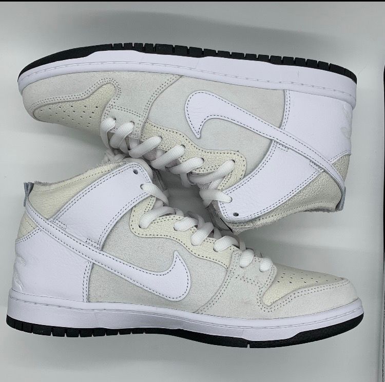 ANTIHERO × Nike SB Dunk High QS "White"