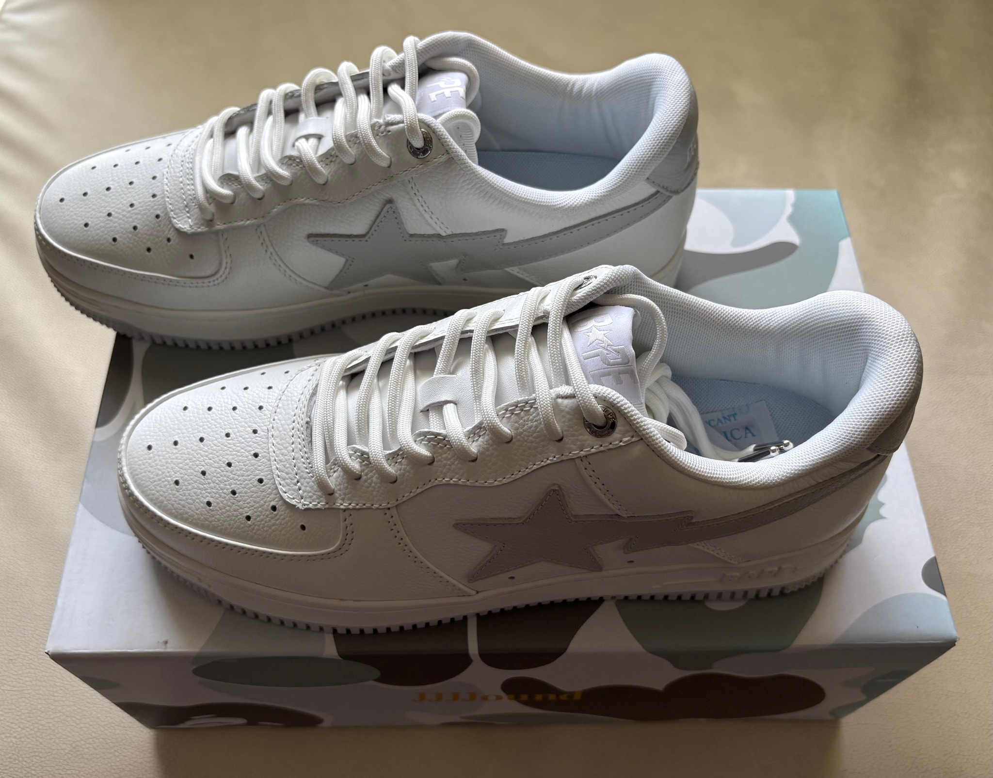 JJJJound × A BATHING APE®︎ BAPE STA "White/Grey"