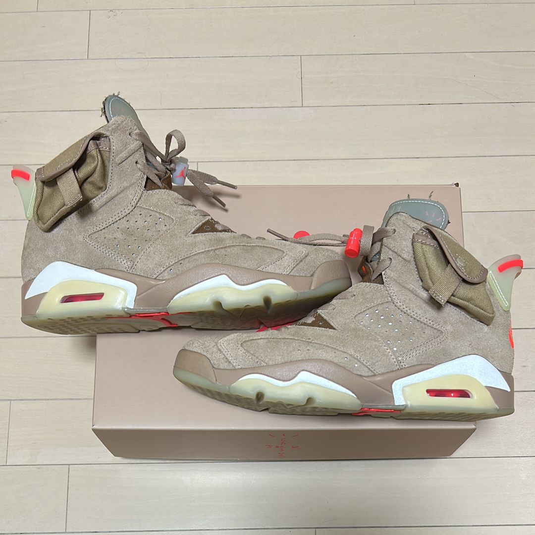 Travis Scott × Nike Air Jordan 6 "British Khaki"