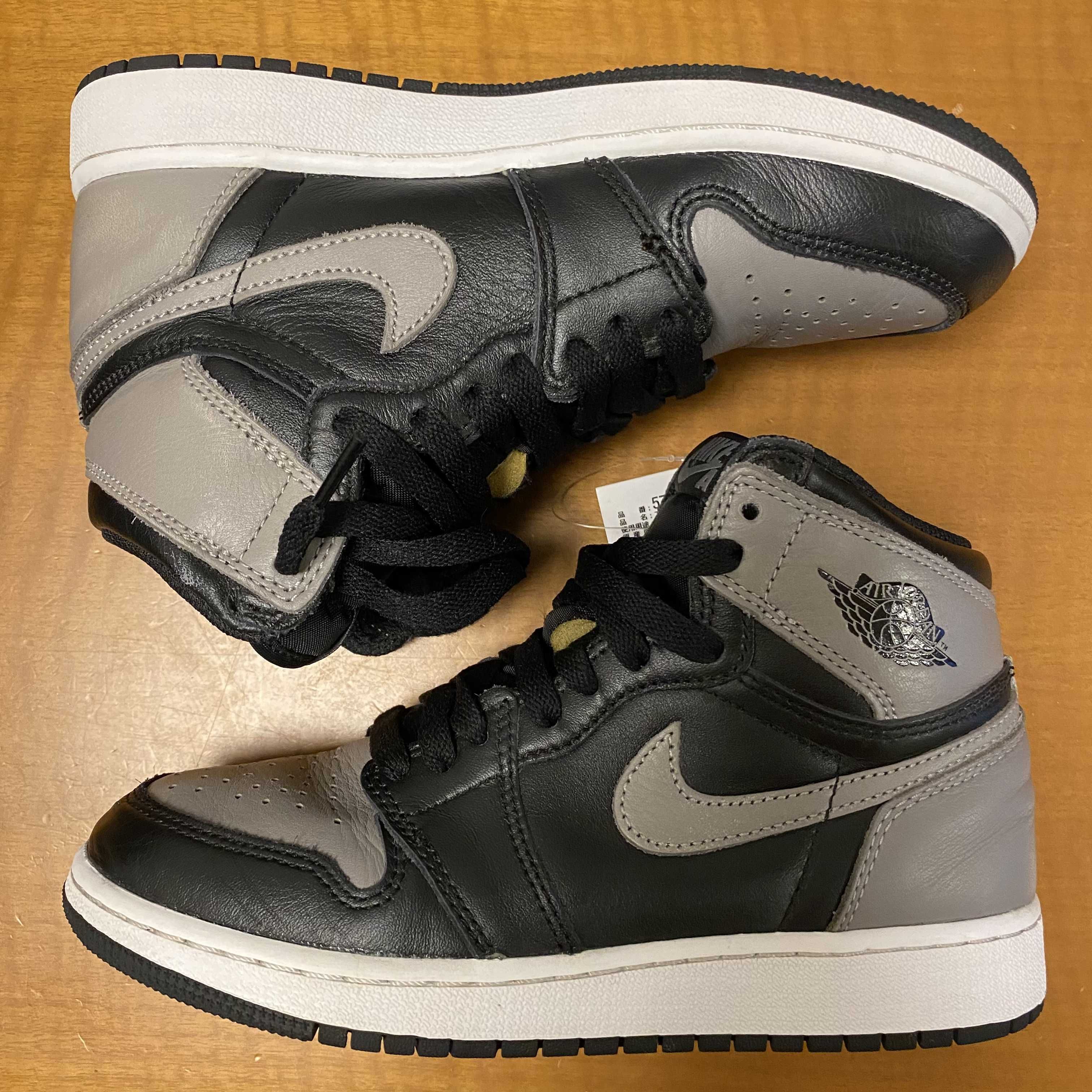 Nike GS Air Jordan 1 Retro High OG BG "Shadow" (2018)