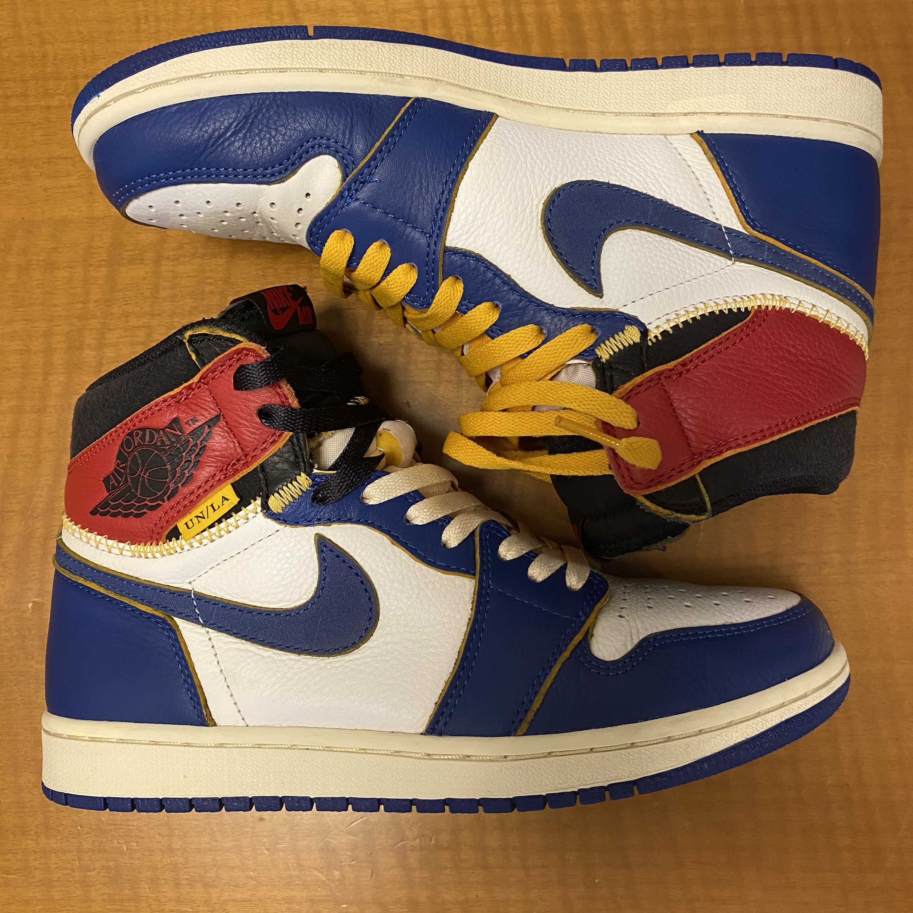Union × Nike Air Jordan 1 Retro High OG NRG "Storm Blue/Varsity Red"