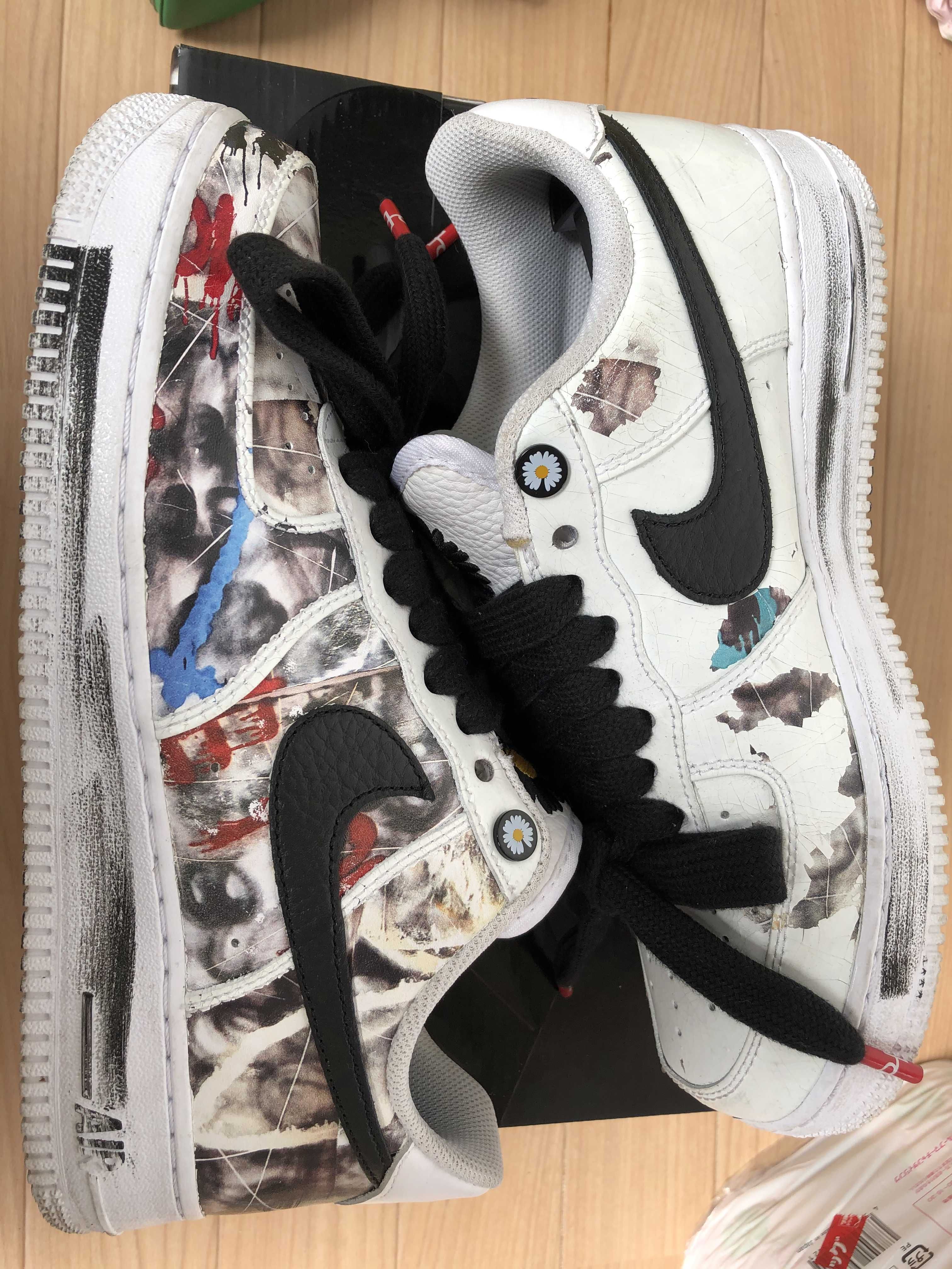 PEACEMINUSONE × Nike Air Force 1 Low "Para-noise/White/Black" / G-DRAGON
