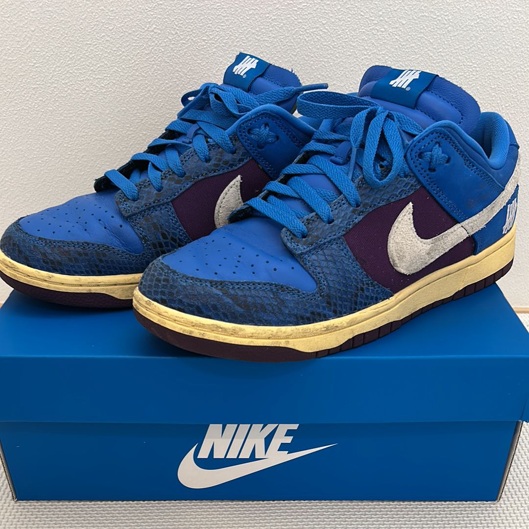 UNDEFEATED × Nike Dunk Low SP "Royal"