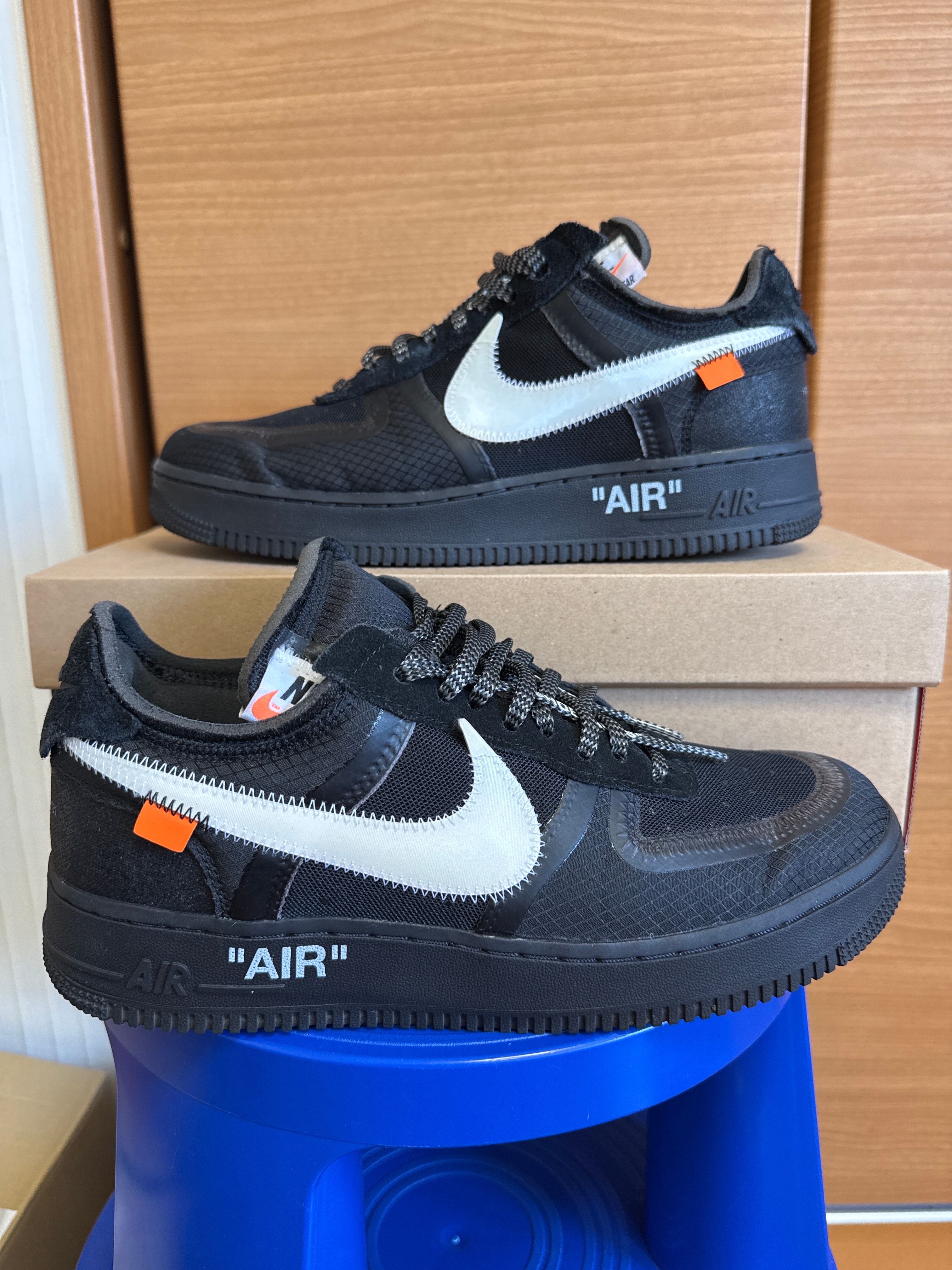 Off-White × Nike Air Force 1 Low "Black"