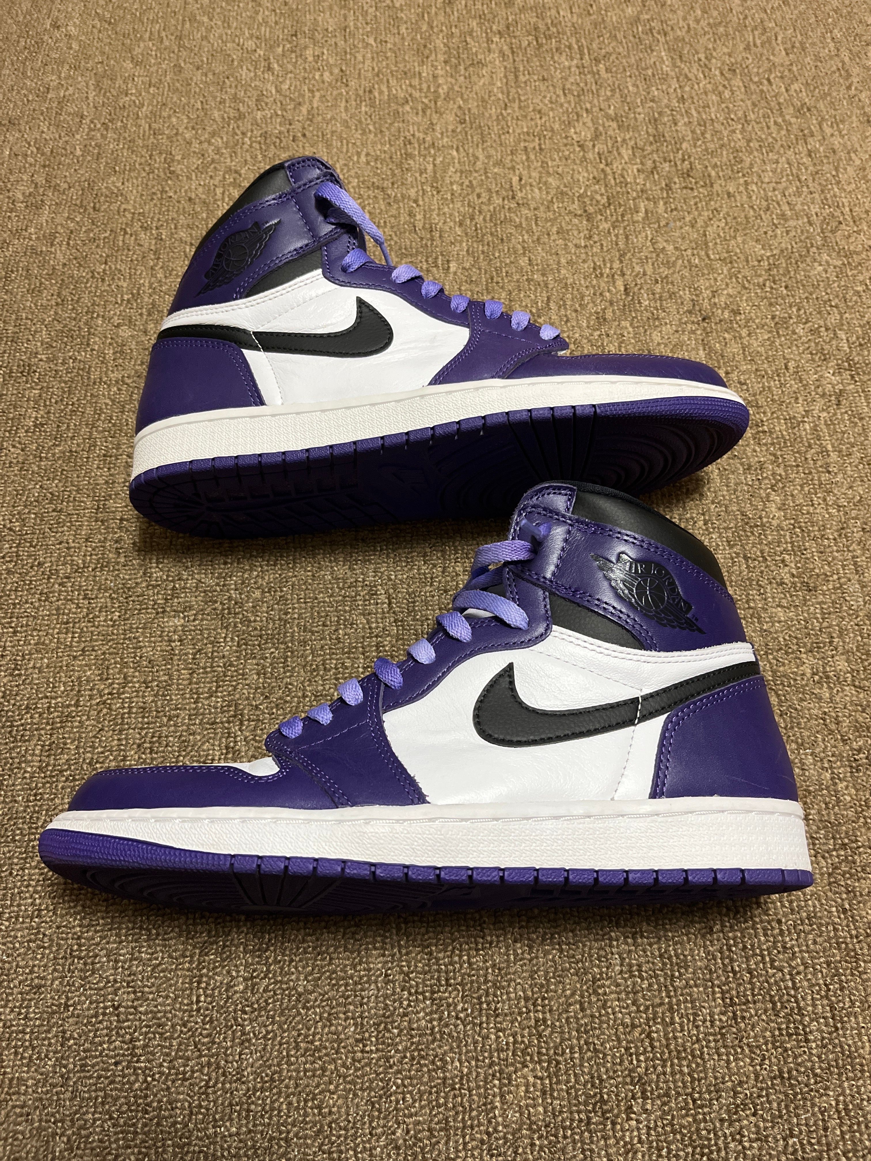 Nike Air Jordan 1 Retro High OG "Court Purple White/Black" (2020)