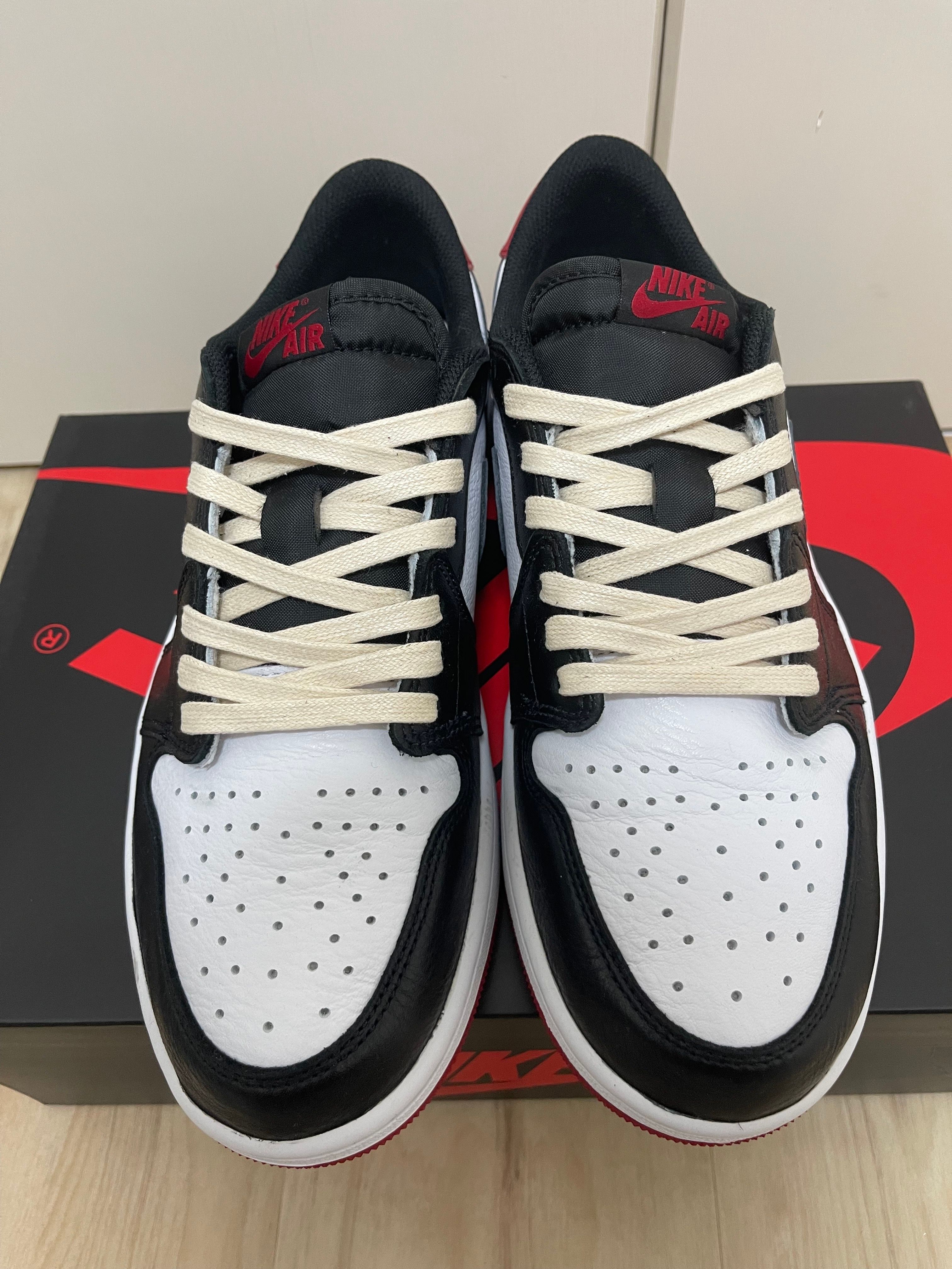 Nike Air Jordan 1 Retro Low OG "Black Toe"