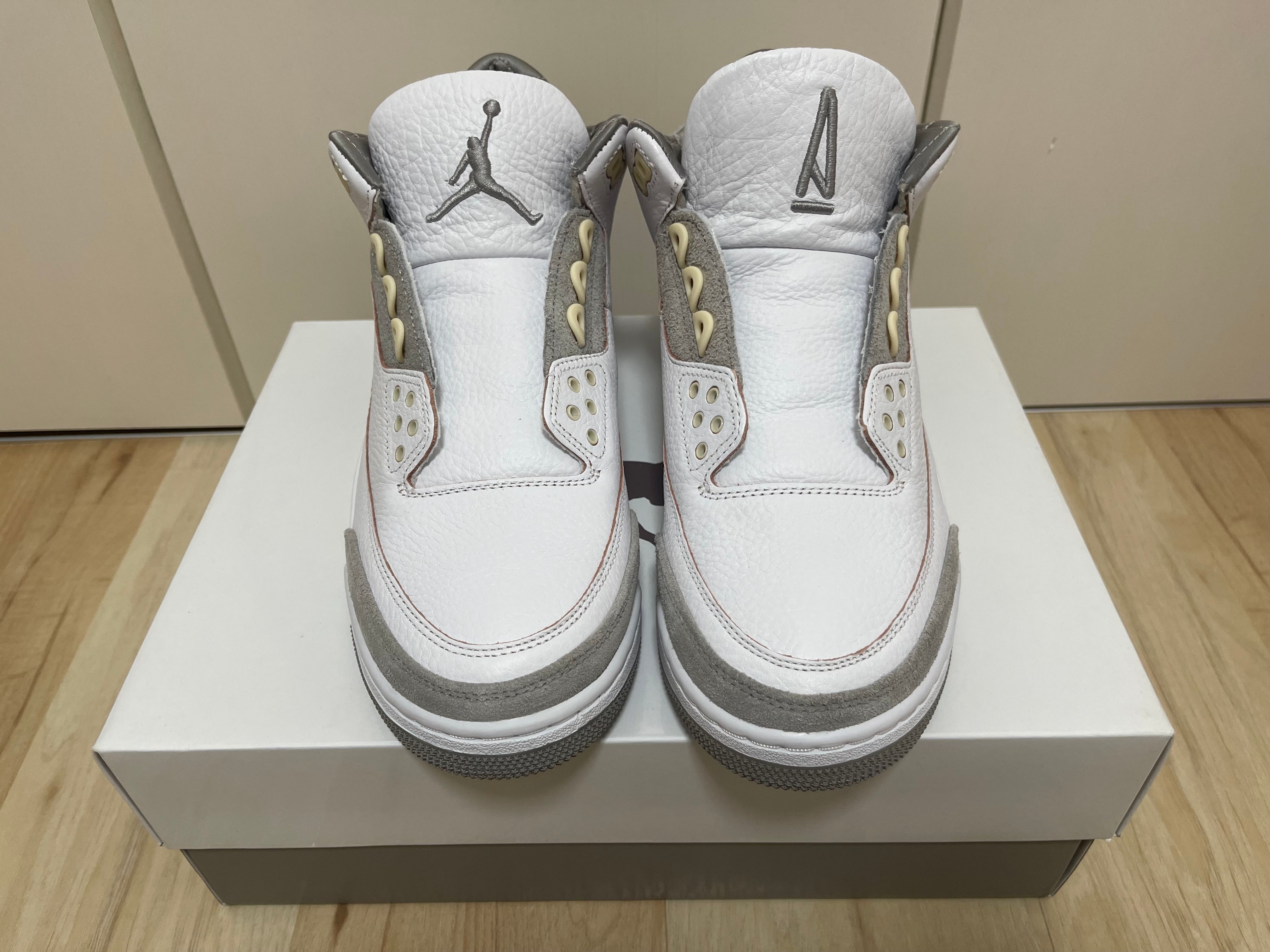 A Ma Maniere × Nike Women's Air Jordan 3 Retro SP "White/Medium Grey Violet Ore"