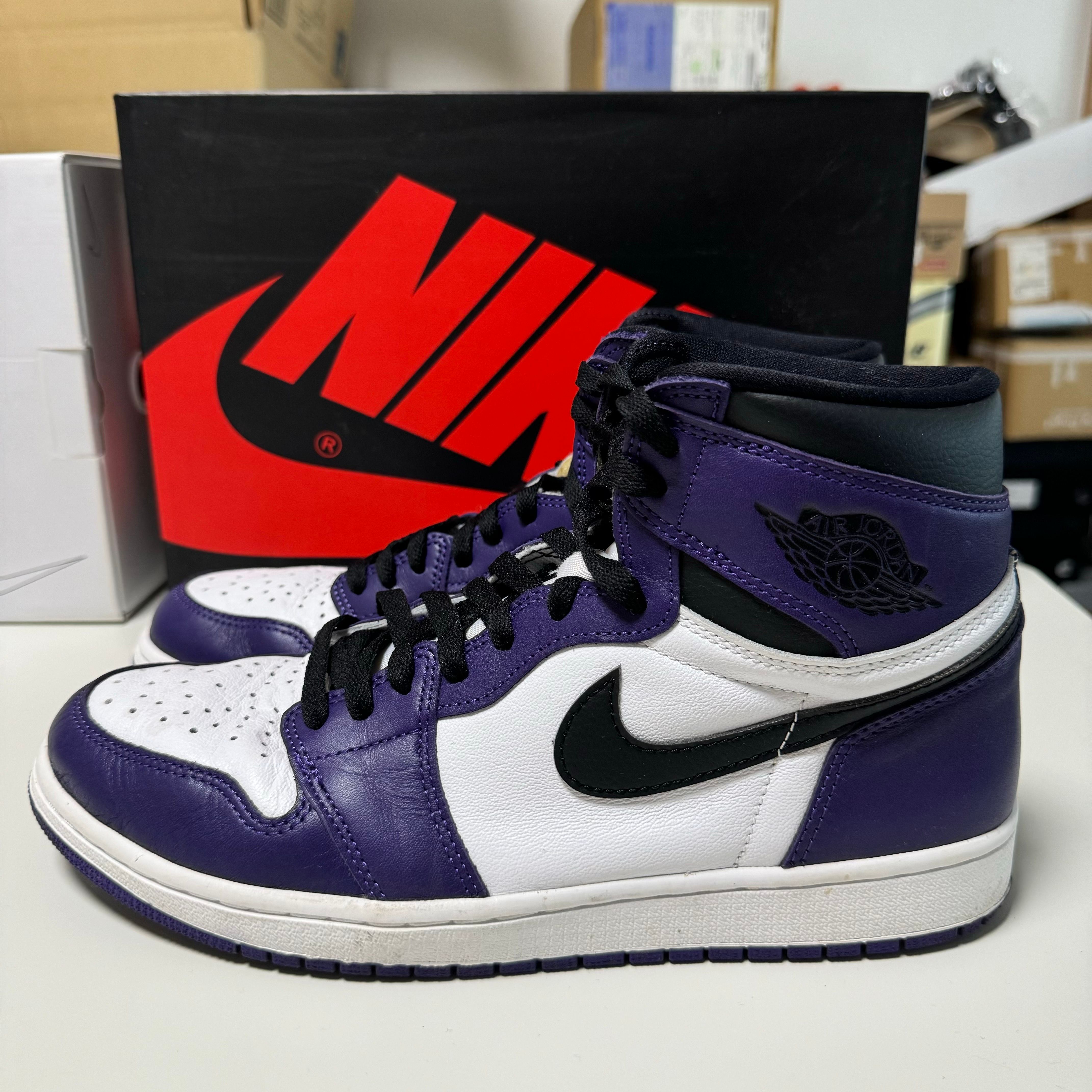 Nike Air Jordan 1 Retro High OG "Court Purple White/Black" (2020)   