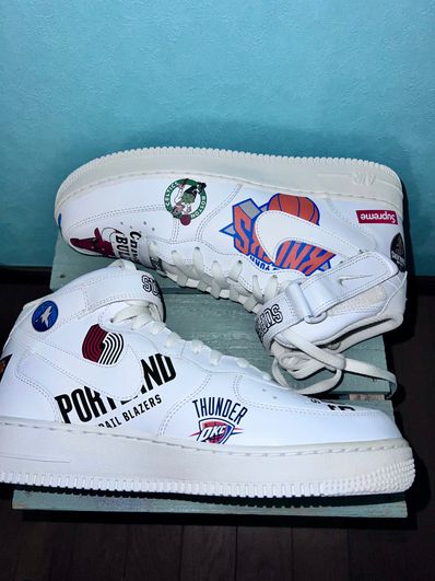 Nike air 2025 supreme nba