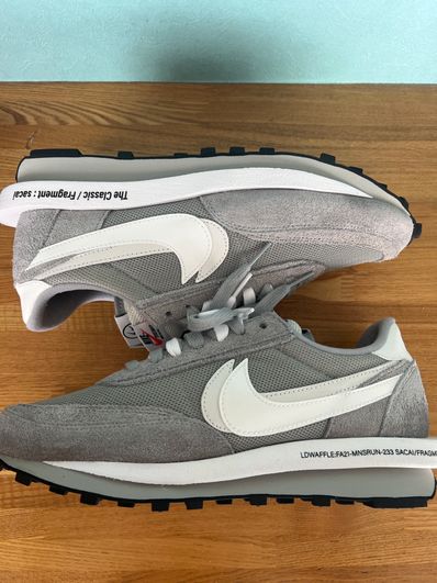 Fragment × sacai × Nike LD Waffle "Light Smoke Grey"