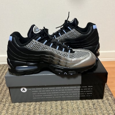 Palace Skateboards × Nike Air Max 95 Big Bubble "Metallic Silver/Aluminum"
