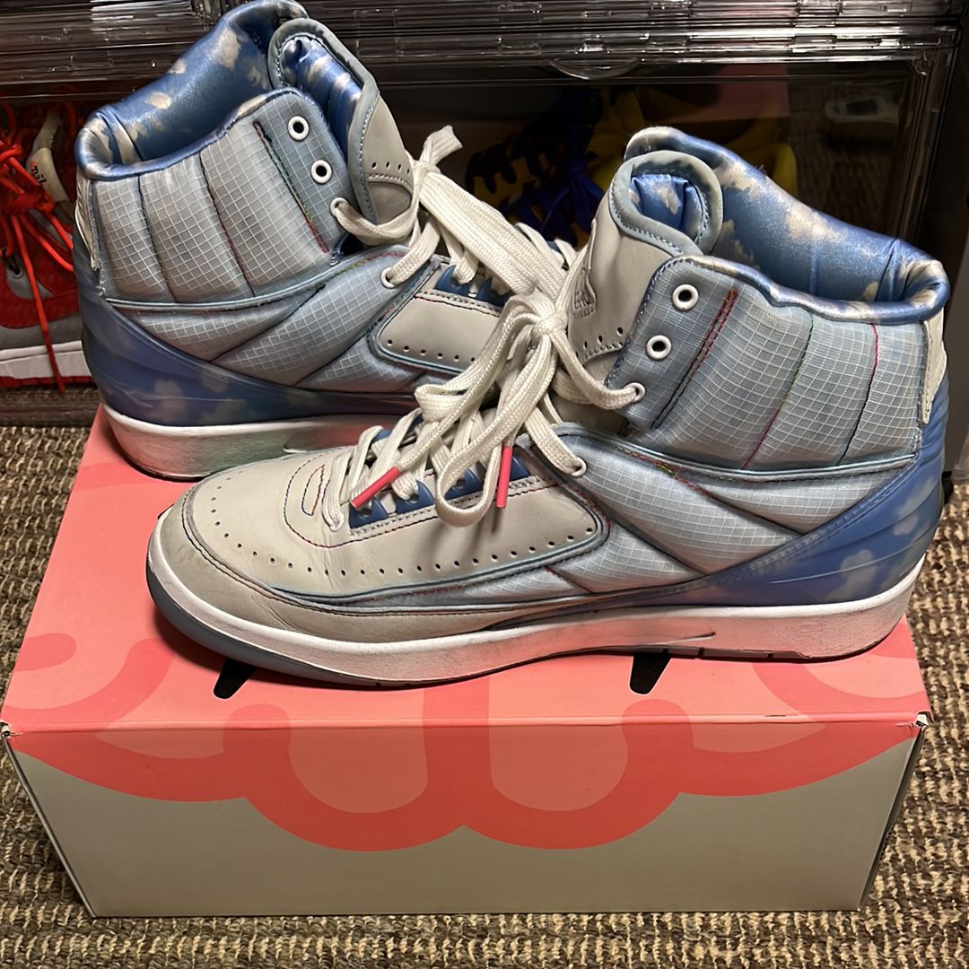 J Balvin × Nike Air Jordan 2 Retro SP "Celestine Blue/White/Multi Color"