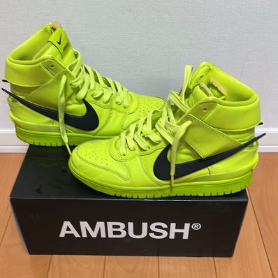 AMBUSH × NIKE DUNK HIGH "FLASH LIME"