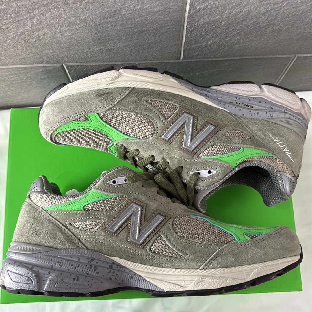 Patta × New Balance 990V3 Keep Your Family Close "Olive"