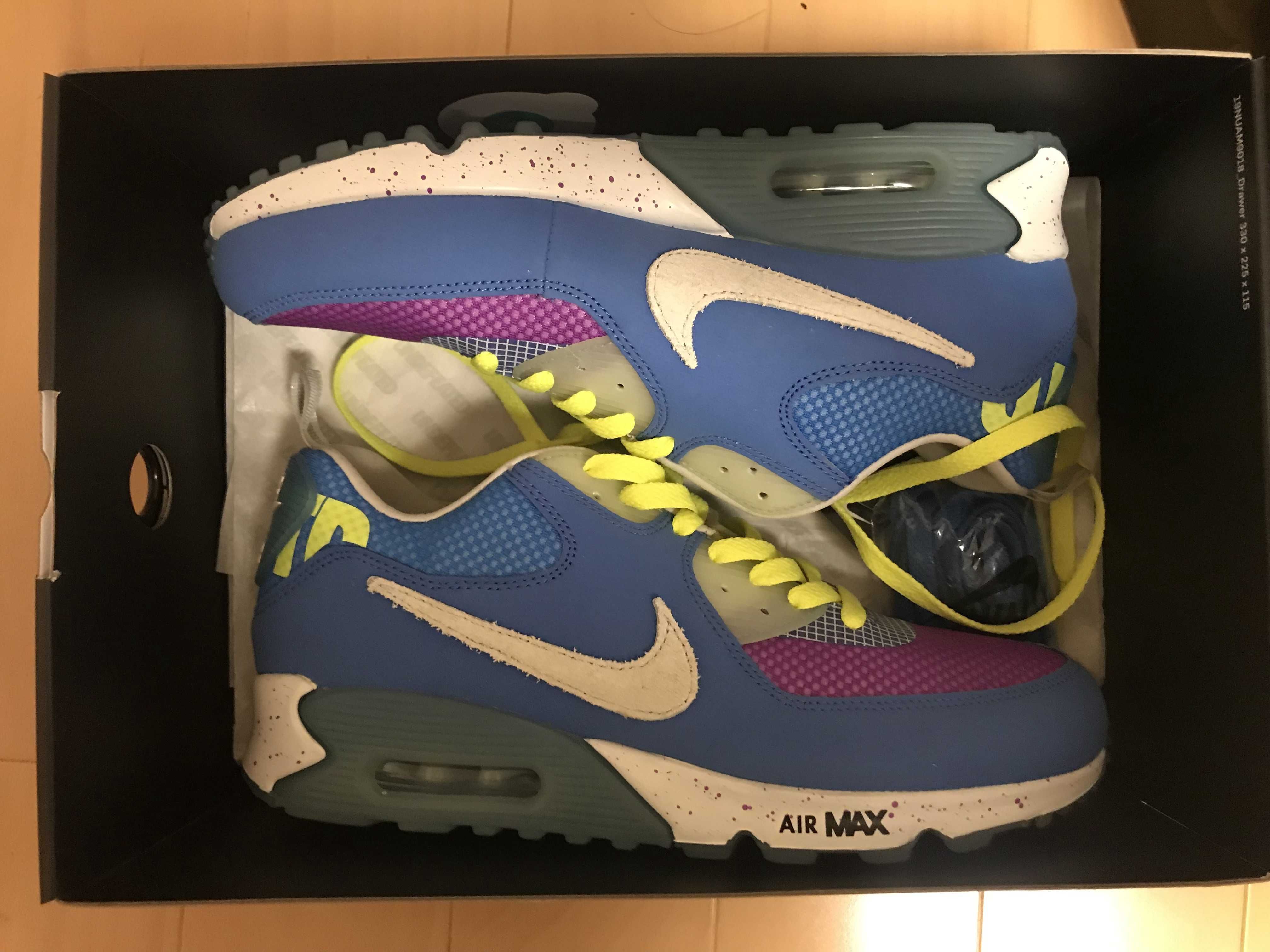 UNDEFEATED × Nike Air Max 90 "Blue/Purple"