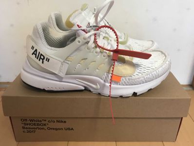 Off-White × Nike Air Presto "White/Black/Cone"