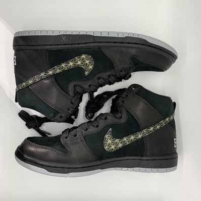 Nike SB × Black Bar Dunk High "Black"