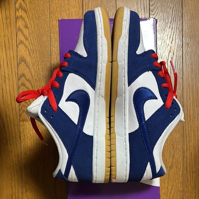 Nike SB Dunk Low "Los Angeles Dodgers/Deep Royal Blue"