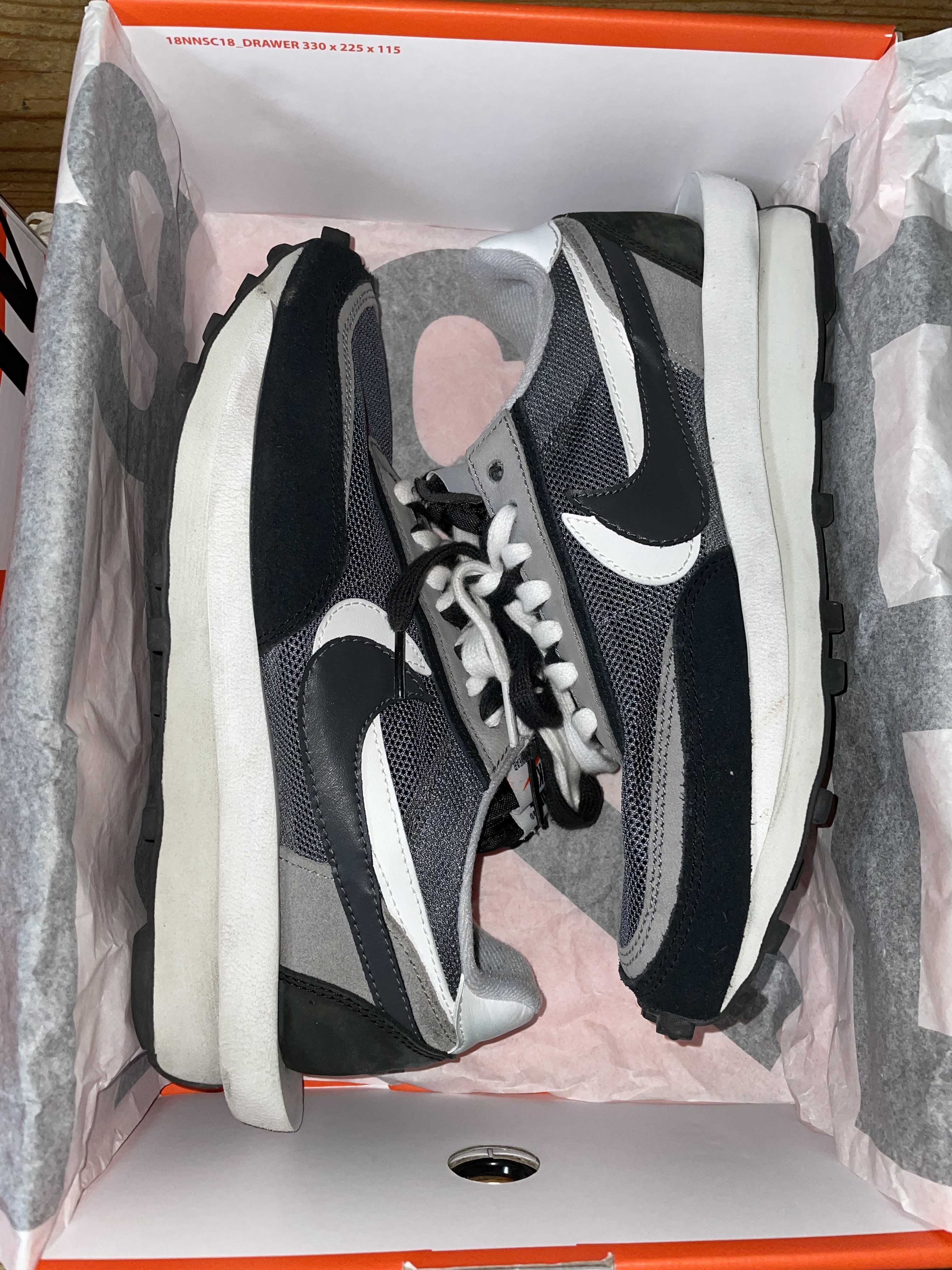 sacai × Nike LD Waffle "Black"