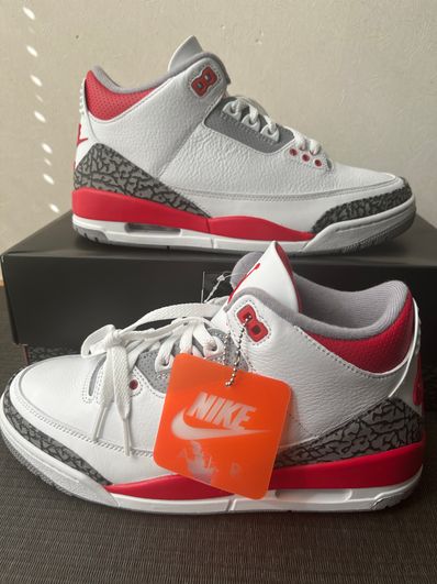Nike Air Jordan 3 Retro OG "Fire Red" (2022)