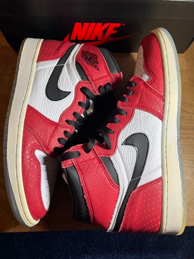 Spiderman × Nike Air Jordan 1 Origin Story "Gym Red/White/Photo Blue/Black"