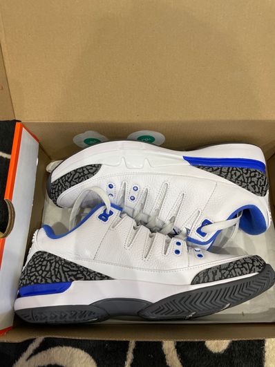 Nike Zoom Vapor Air Jordan 3 "Racer Blue"