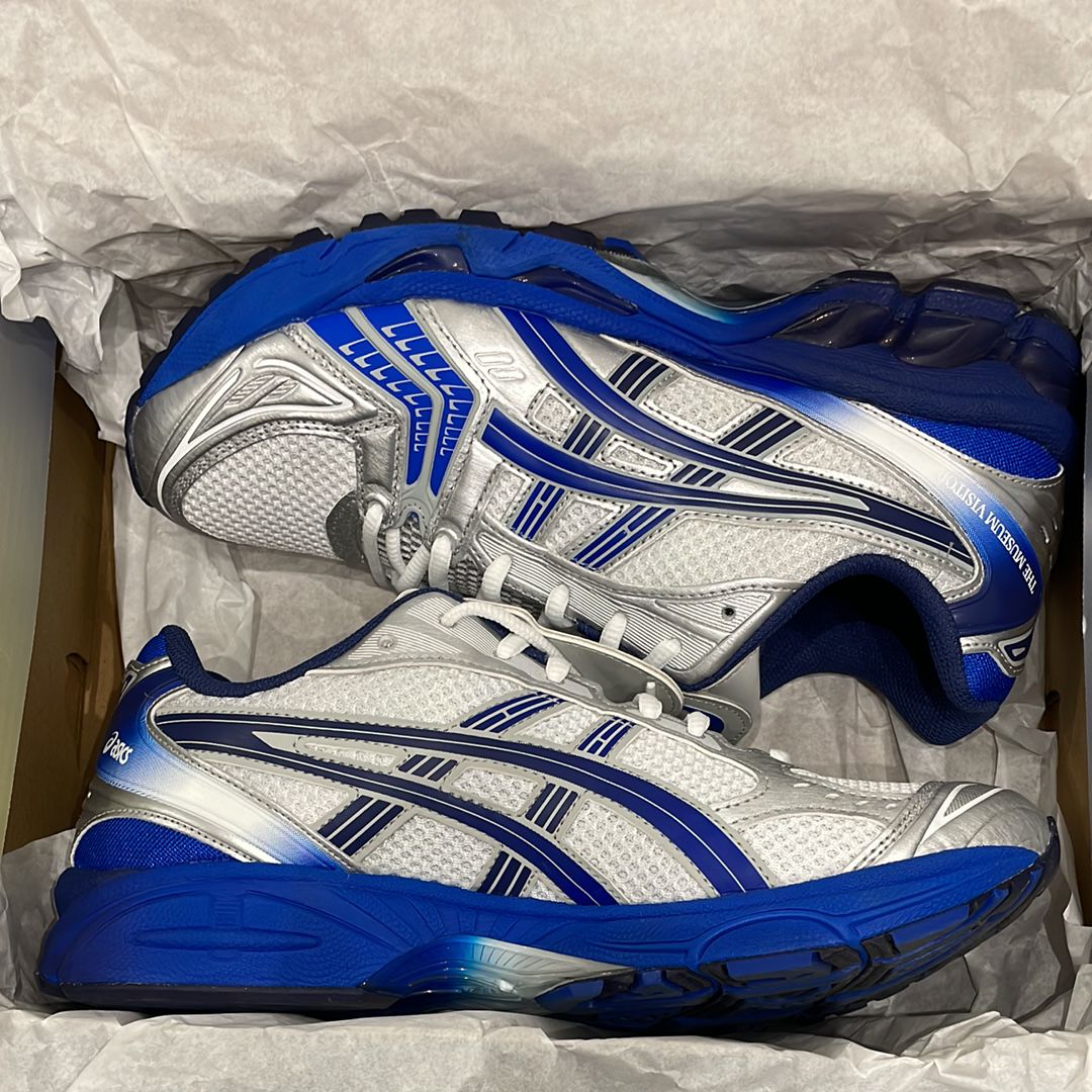 The Museum Visitor × Asics Gel-Kayano 14 "Polar Shade/Illusion Blue"