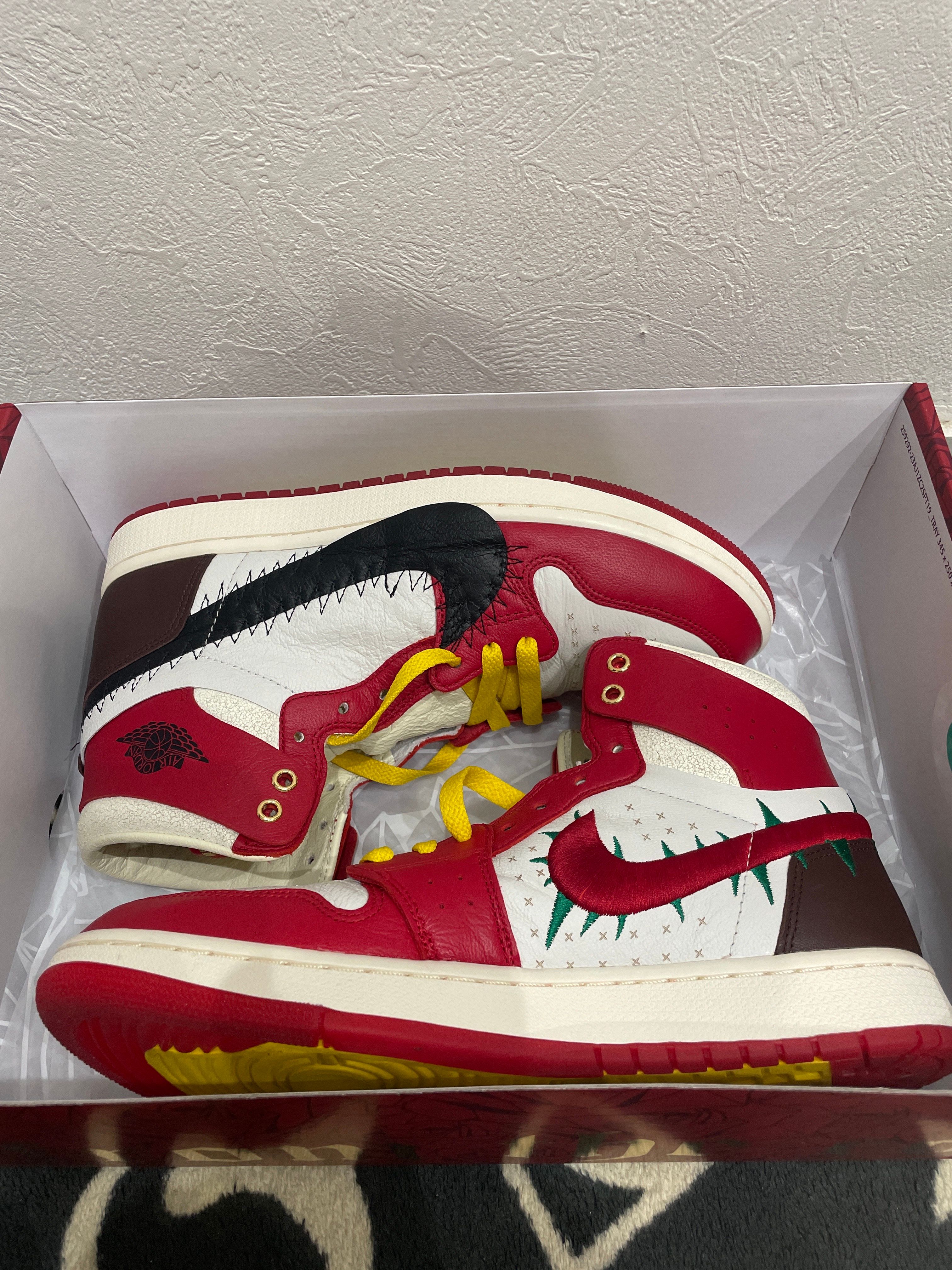 Teyana Taylor × Nike Women's Air Jordan 1 High Zoom CMFT 2 "Gym Red"
