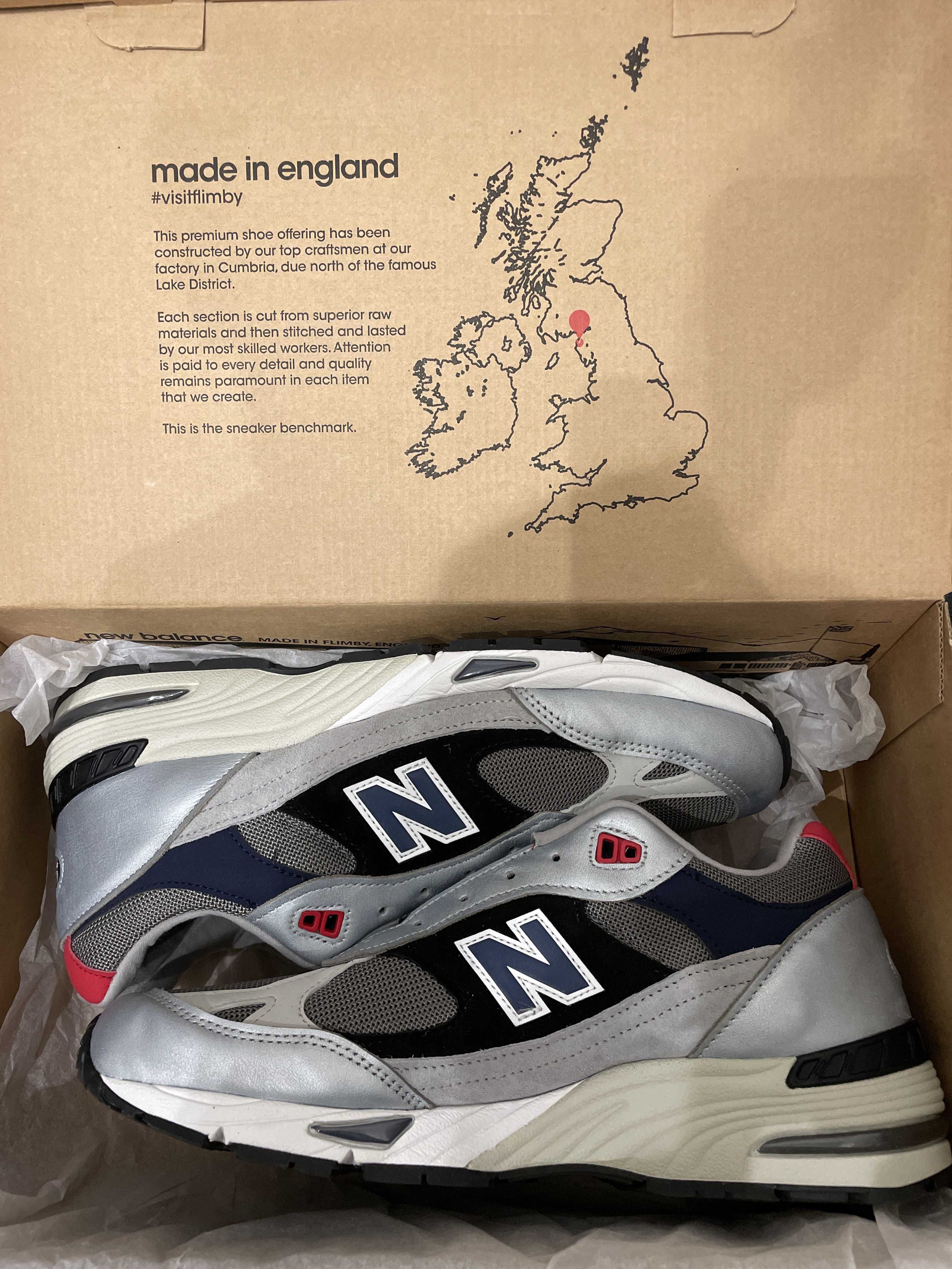 New Balance 991 "Silver"