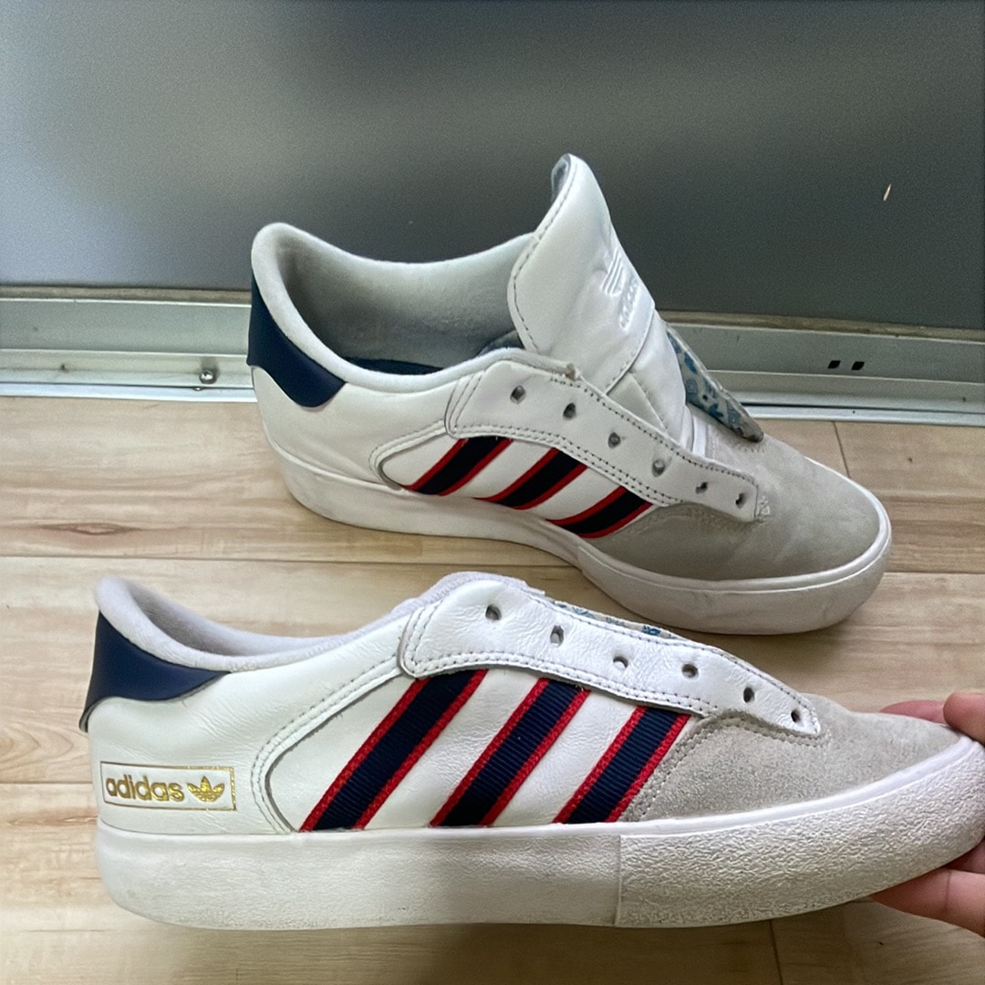 アディダスオリジナルス マッチブレイクスーパー "クリスタルホワイト/カレッジネイビー/クラウドホワイト"