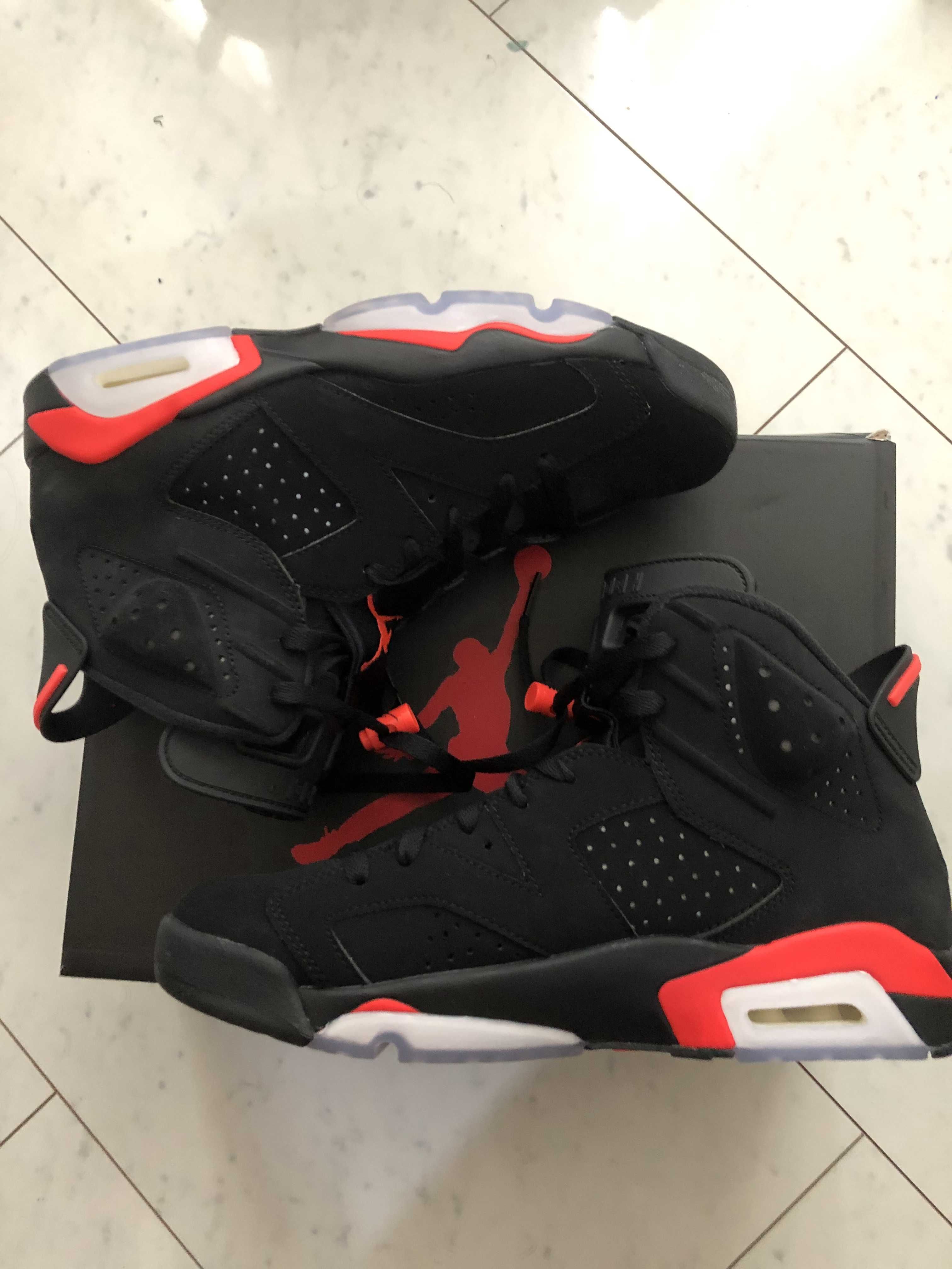 Nike Air Jordan 6 Retro OG "Black/Infrared"