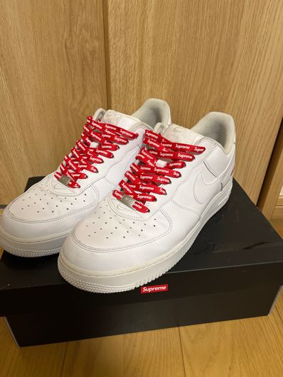 Supreme × Nike Air Force 1 Low "White"