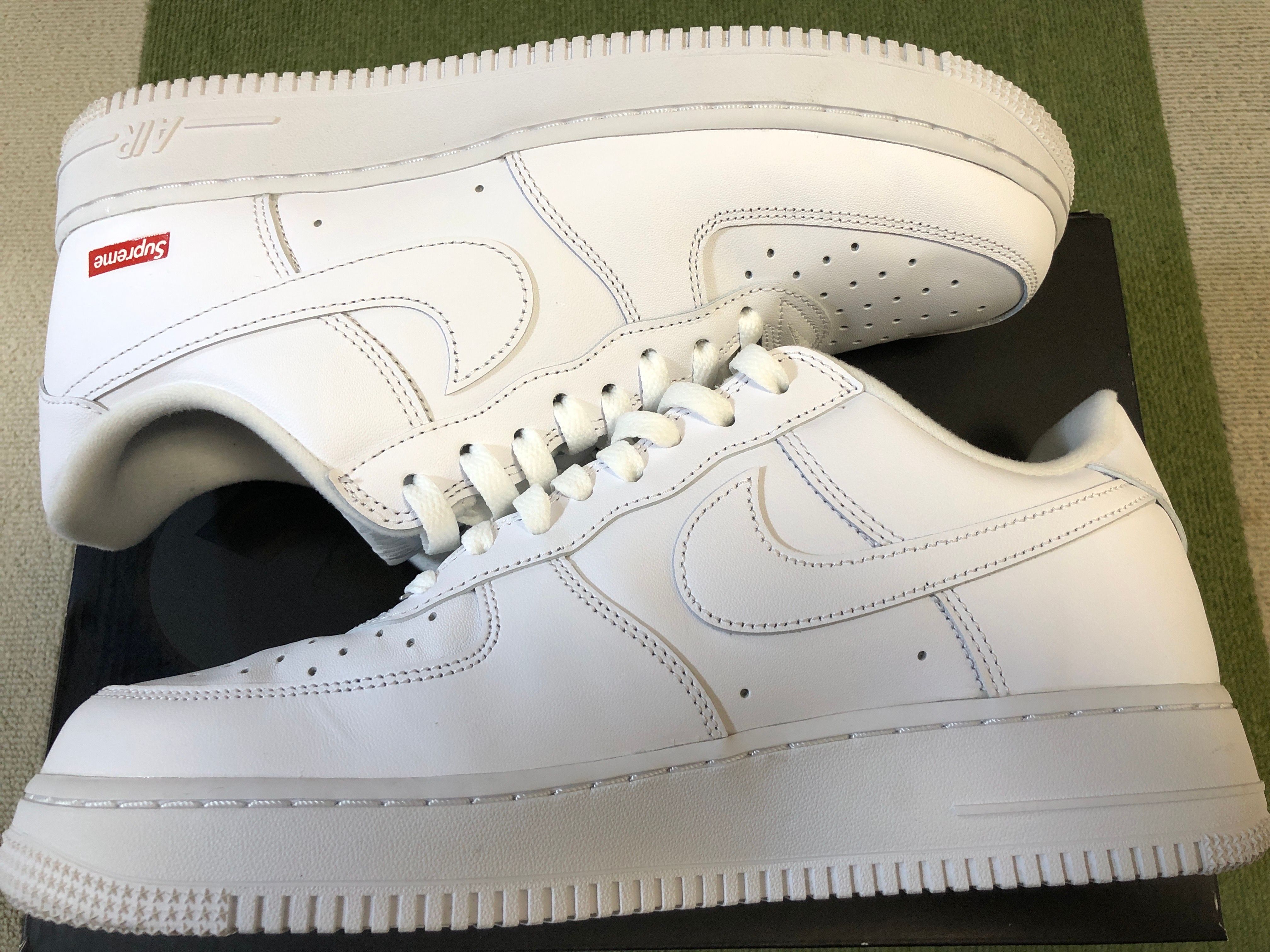 Supreme × Nike Air Force 1 Low "White"
