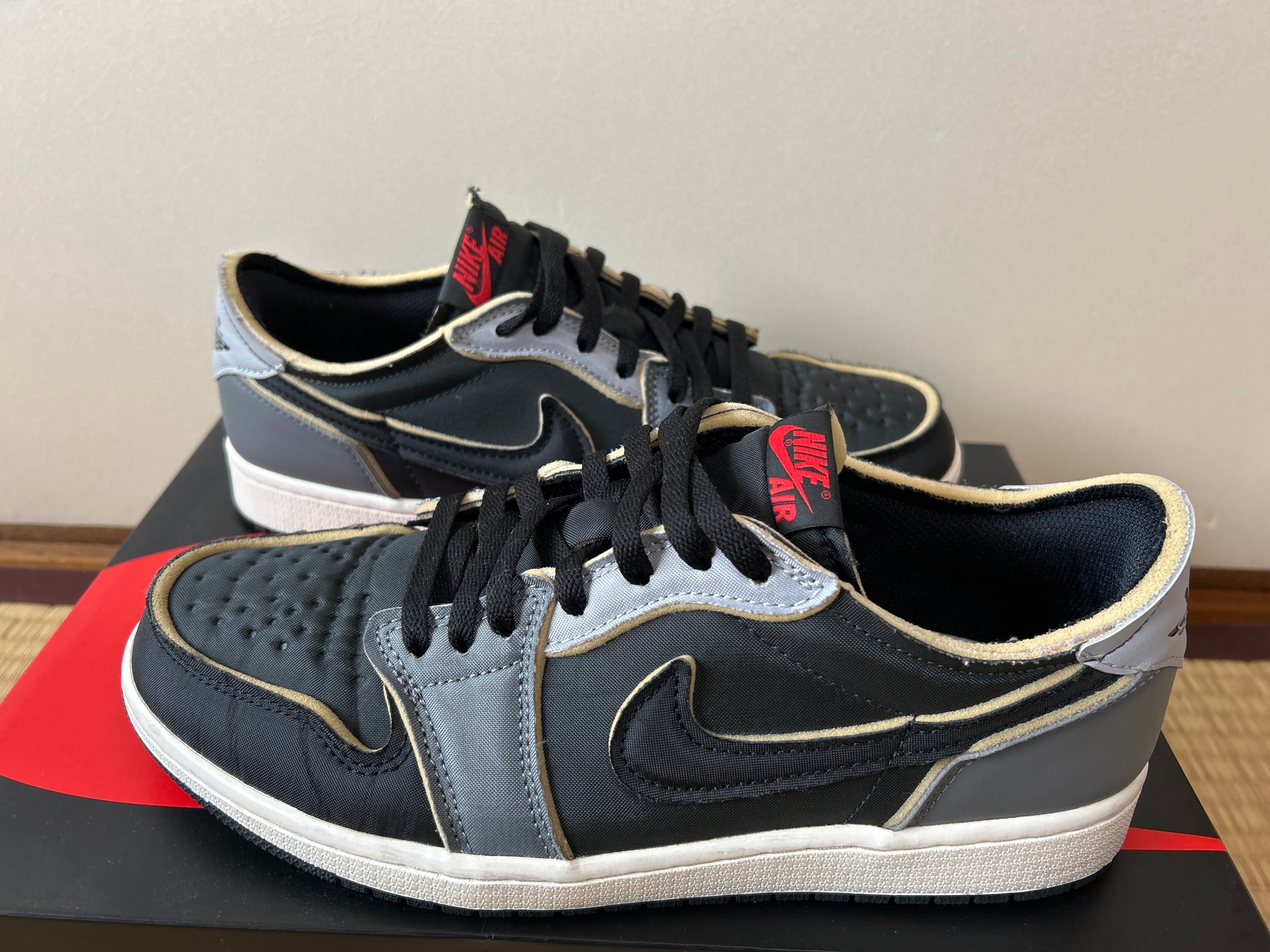 Nike Air Jordan 1 Low OG EX "Black and Smoke Grey"