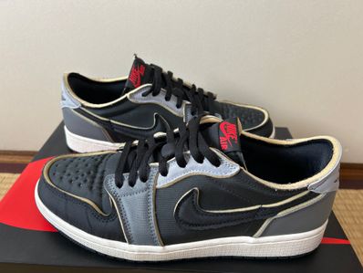 Nike Air Jordan 1 Low OG EX "Black and Smoke Grey"