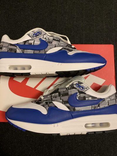 atmos × Nike Air Max 1 Blue "We Love Nike"