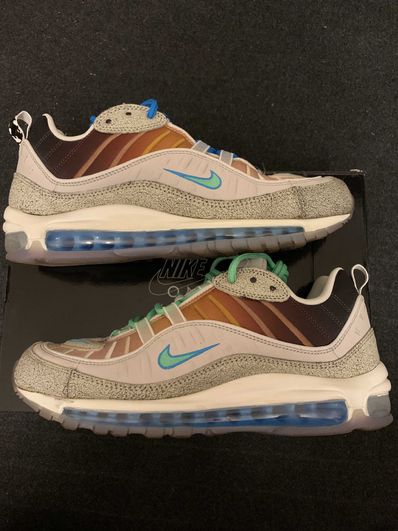 Nike GS Air Max On-Air "Vast Grey/Electro Green"