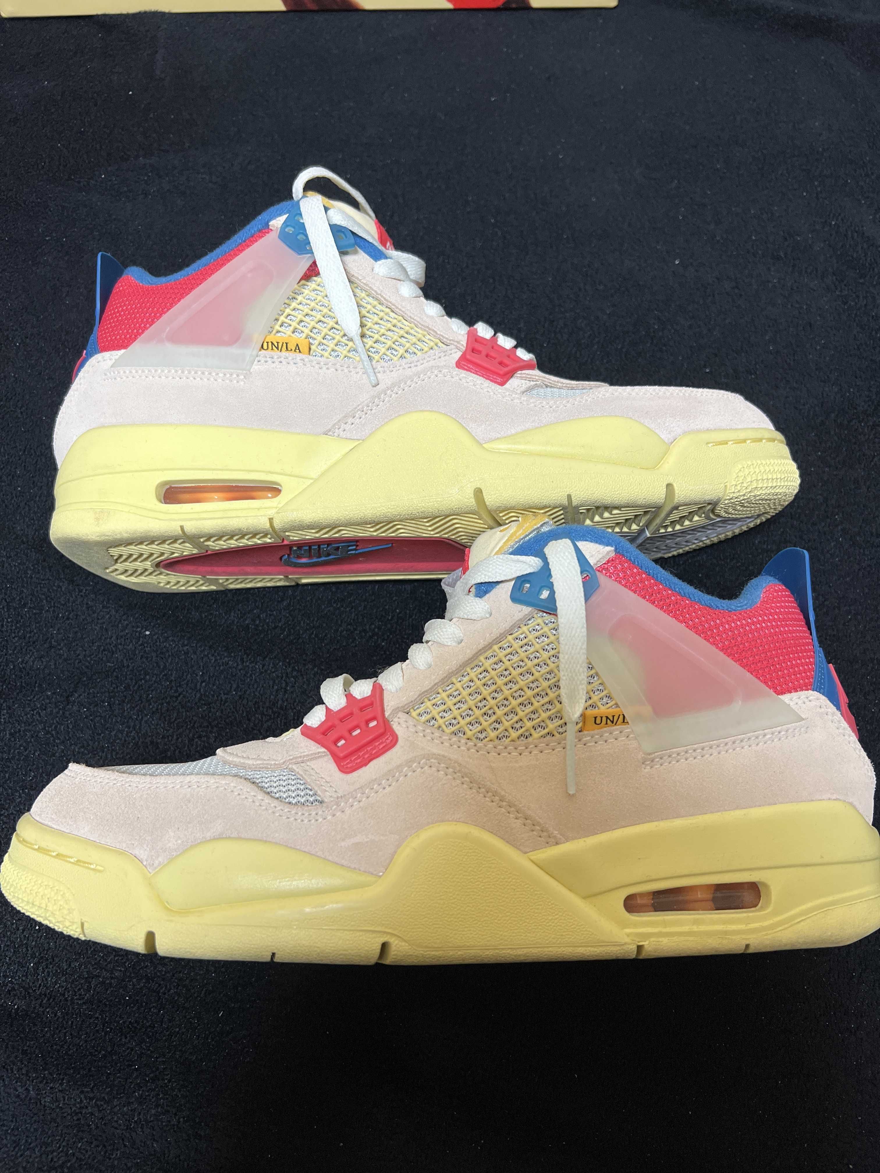 UNION × Nike Air Jordan 4 SP "Guava Ice/Light Fusion Red"