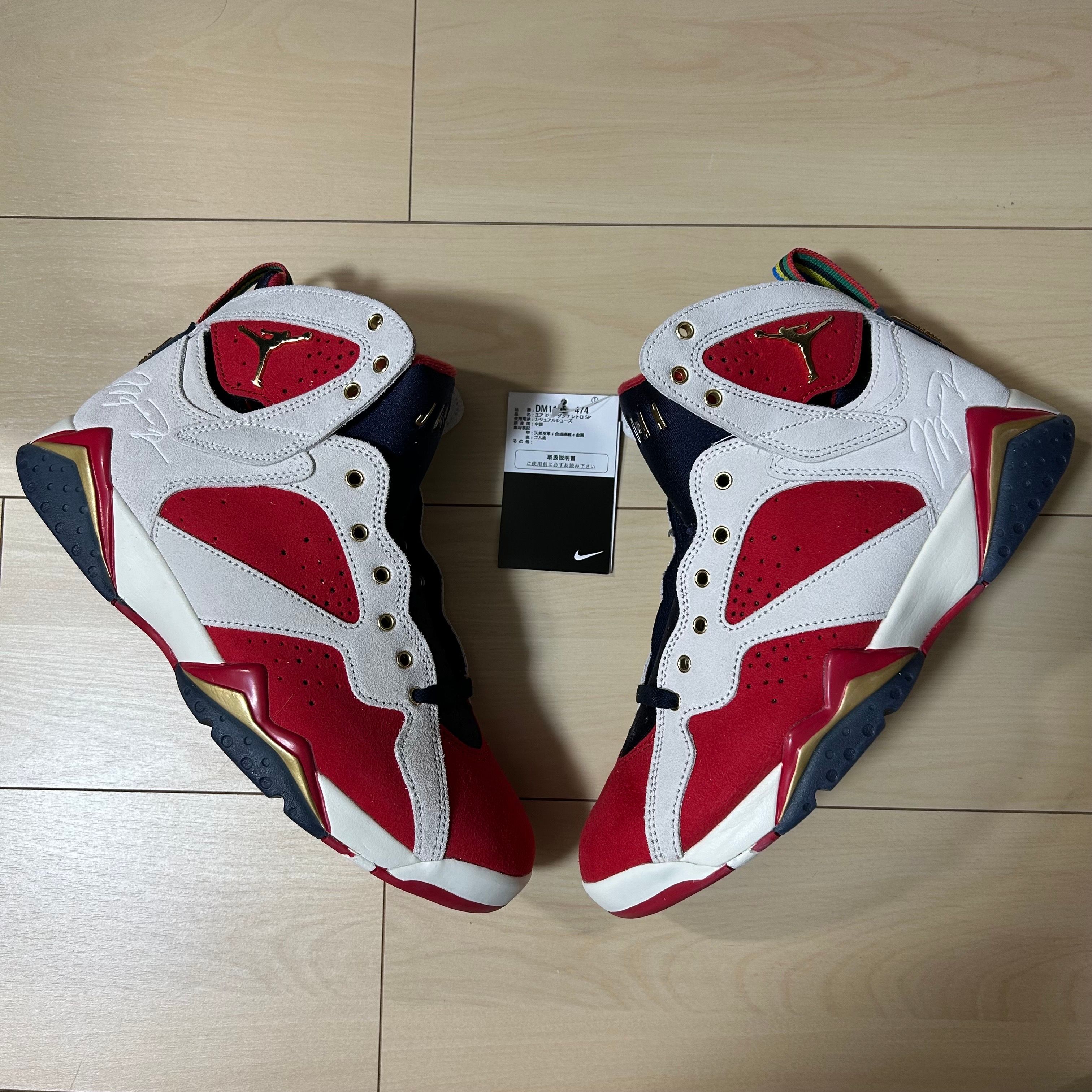 Trophy Room × Nike Air Jordan 7 "True Red and Obsidian"