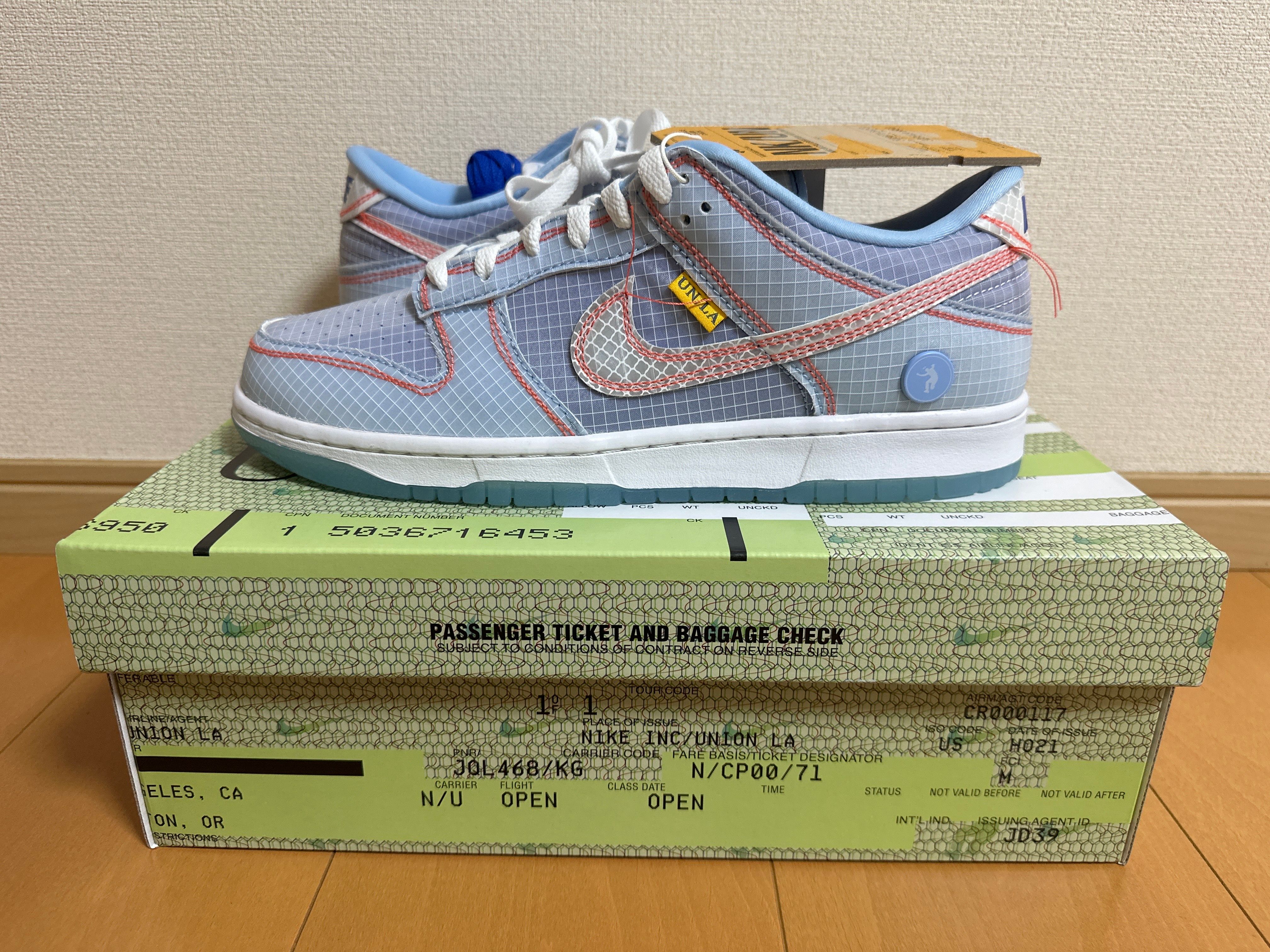 UNION × Nike Dunk Low "Argon"