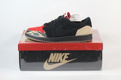 Sole Fly × Nike Air Jordan 1 Low "Black and Sport Red"