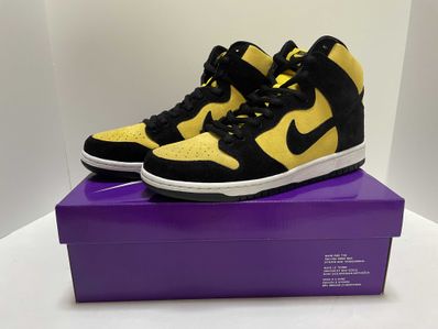 NIKE SB DUNK HIGH "MAIZE AND BLACK"